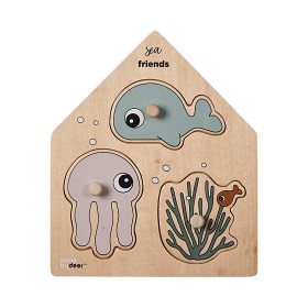 Bild på Done by Deer Sea Friends Knoppussel