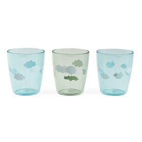 Bild på Done By Deer Yummy Miniglas 3-pack Happy Clouds (Green)