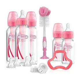 Bild på Dr Brown Narrow Neck Options Gift Set (Rosa)