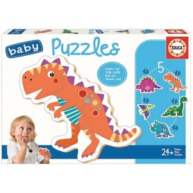 Bild på Educa Babypussel Dinosaurier (5 bitar) 