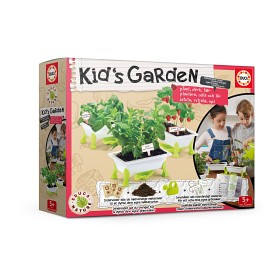Bild på Educa - Kids Garden jordgubbar, mynta och basilika