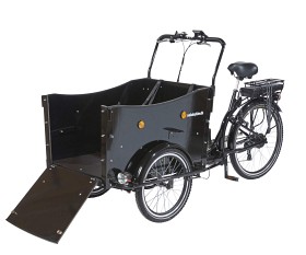 Bild på El Lådcykel Premium Dog Öppning Ramp (80% Monterad)