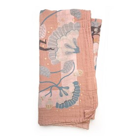 Bild på Elodie Details Bamboo Muslinfilt (Faded Rose Bells)