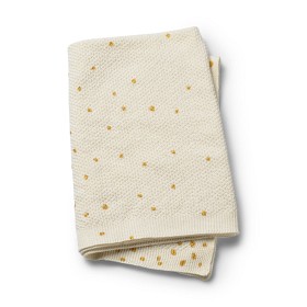 Bild på Elodie Details Moss Knitted Blanket (Gold Shimmer)