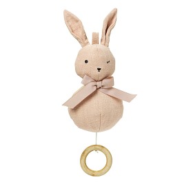 Bild på Elodie Musikmobil Powder pink Bunny Belle (Rosa)