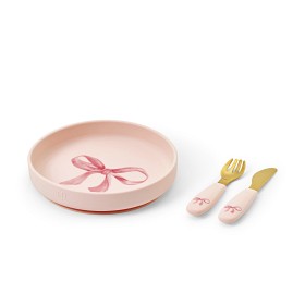 Bild på Elodie Tallriksset Silikon (Rosy Bow)