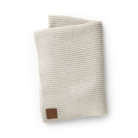 Bild på Elodie Ullstickad Filt (Vanilla White)