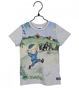 Bild på Emil i Lönneberga Springer T-shirt (Grå)