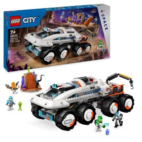 Bild på LEGO City Space 60432 Kommandorover och kranlastare