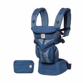 Bild på Ergobaby Omni 360 Bärsele  (Blue Blooms Mesh)