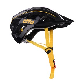Bild på Etto Cykelhjälm Champery Jr. Mips (black/yellow)