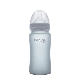 Bild på Everyday Baby Nappflaska Glas 240ml (Grå)
