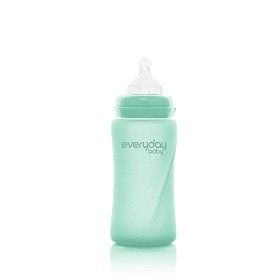 Bild på Everyday Baby Nappflaska Glas Healthy + 240 ml (Mint Green)