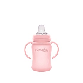Bild på Everyday Baby Pipmugg Glas Healthy + (Pink Rose)