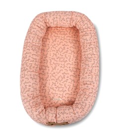Bild på Filibabba Babynest Botanical Love (Rosa)