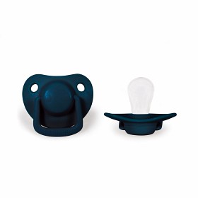 Bild på Filibabba Napp Silikon 2-pack 0-6m (Dark Blue)