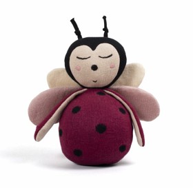 Bild på Filibabba Vippleksak Lullu the Ladybug (Deeply Red)