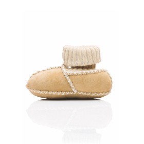 Bild på Fillikid Lammskinnstofflor (Beige)