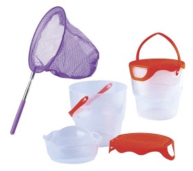 Bild på Fiskepaket med håv och spann
