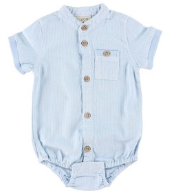 Bild på Fixoni Body Shirt SS Woven (Baby Blue)