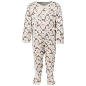 Bild på Fixoni Omlottpyjamas med fot (Beige)