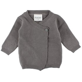 Bild på Fixoni Prematur Stickad Kofta (Grey Melange)