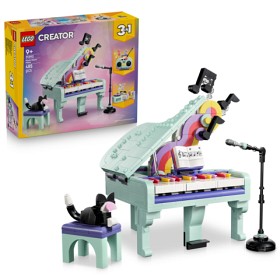 Bild på LEGO Creator 31392 Flygel med musikdekorationer och katt