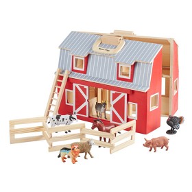 Bild på Melissa & Doug Bondgård med djur