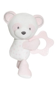 Bild på Fresh Kid Bitleksak med skallra Panda! Panda! (Rosa)