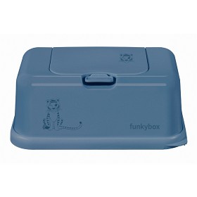 Bild på Funkybox till våtservetter (Jeans Blue Tiger)