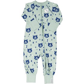 Bild på Geggamoja Bambupyjamas Björn (Grön)