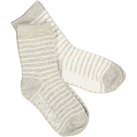 Bild på Geggamoja Classic Antislip Strumpor 2-pack (Ljusgrå)