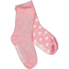 Bild på Geggamoja Classic Antislip Strumpor 2-pack (Rosa)