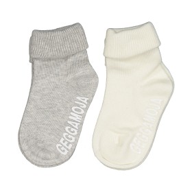 Bild på Geggamoja Classic Baby Strumpor 2-pack (Ljusgrå)
