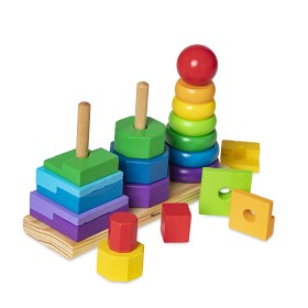 Bild på Melissa & Doug Geometrisk Stapelleksak