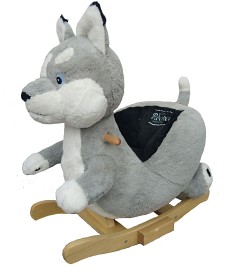 Bild på Gerardo Toys Gungdjur Varg (Grå)