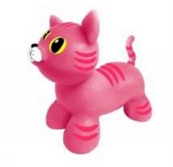 Bild på Gerardo Toys Hoppdjur Katt (Rosa)