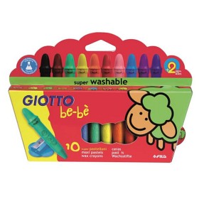 Bild på Giotto be-bè Vaxkrita 10-pack