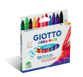 Bild på Giotto Cera Maxi Vaxkritor 12-pack
