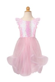 Bild på Great Pretenders Twirl Klänning paljetter rosa (4-6 år)