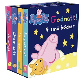 Bild på Greta Gris Godnatt! 4 små böcker