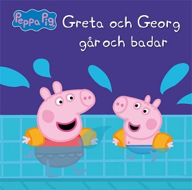 Bild på Greta Gris och Georg går och badar