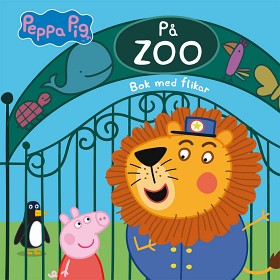 Bild på Greta Gris På zoo (En bok med flikar)