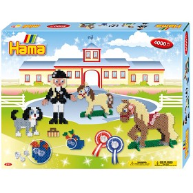 Bild på Hama Midi Gift box Riding School 4000 st