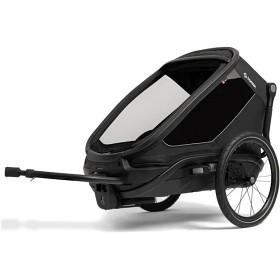 Bild på Hamax Outback Next Cykelvagn Singelsits (Black/Black)