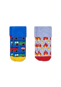 Bild på Happy Socks Strumpor 2-pack (On Fire Terry) (13-18)