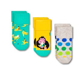 Bild på Happy Socks 3-pack In The Jungle Frottestrumpor Presentbox