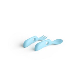 Bild på Herobility Eco Baby Spoon & Fork 2 pack (Blå)