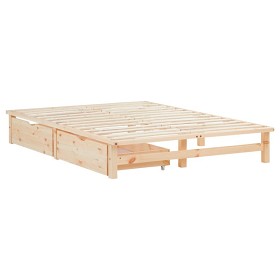 Bild på Homestyle Hussäng Gavlar 90x200 Cm (Vit)