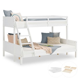 Bild på Homestyle Familjesäng 90x200 + 140x200 Med Madrasser